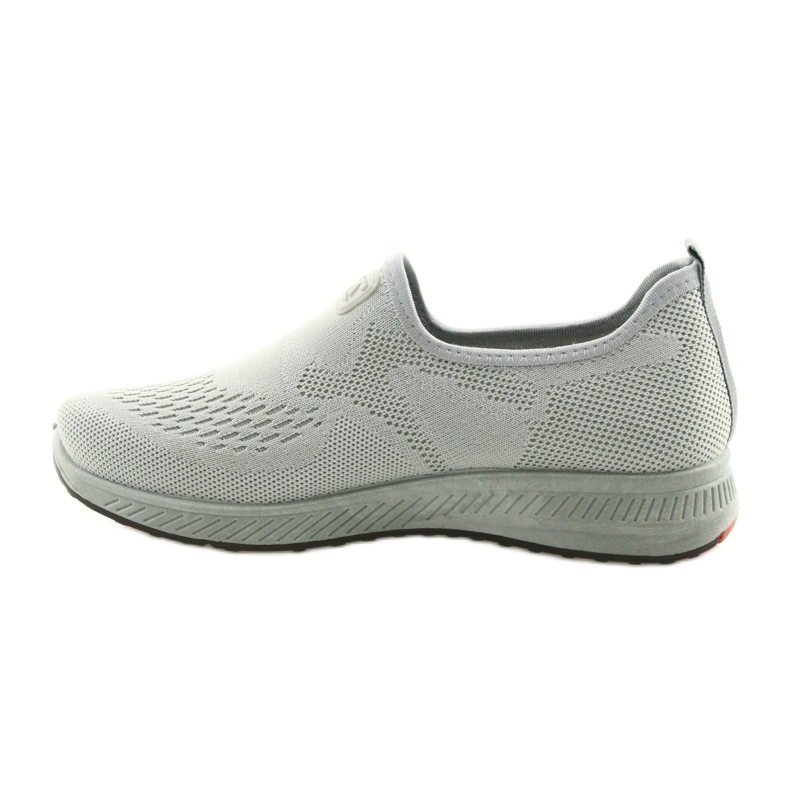 Szürke Slip szürke sportcipő DK SA089 piros 2