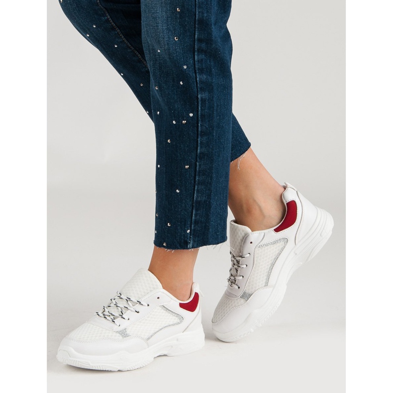 Kényelmes sportcipő fehér 2