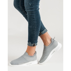 Textil sportcipő szürke 1