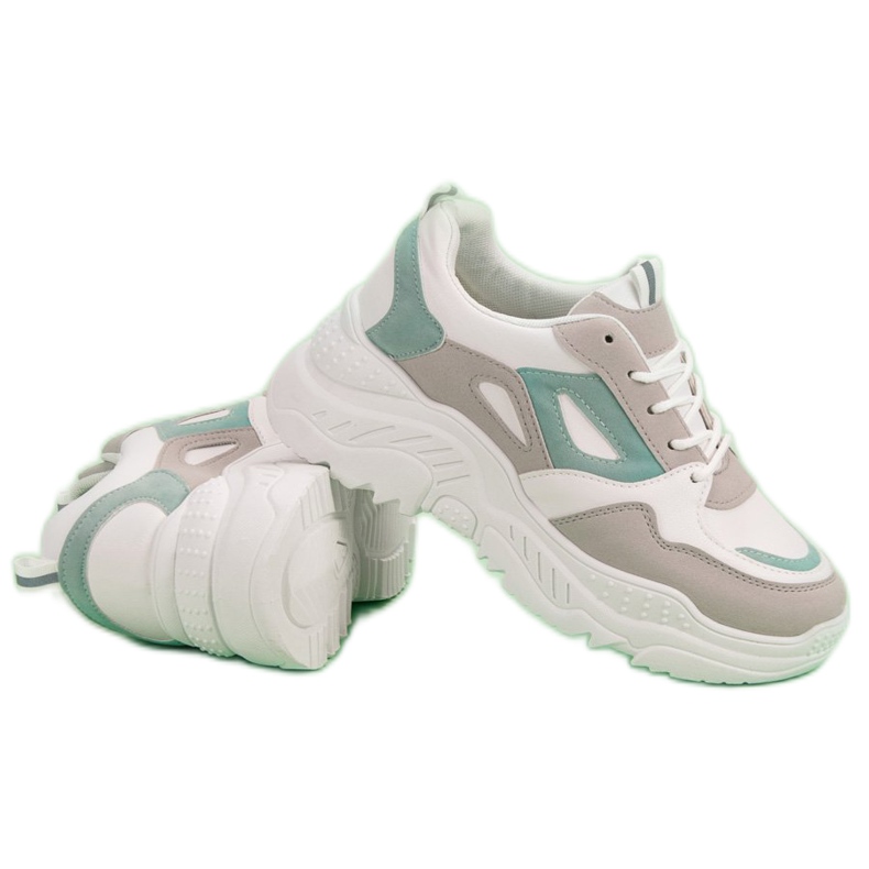 Cipők a platformon fehér 1