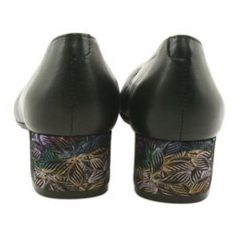 Arka Női bőr szivattyúk fekete 5627 5