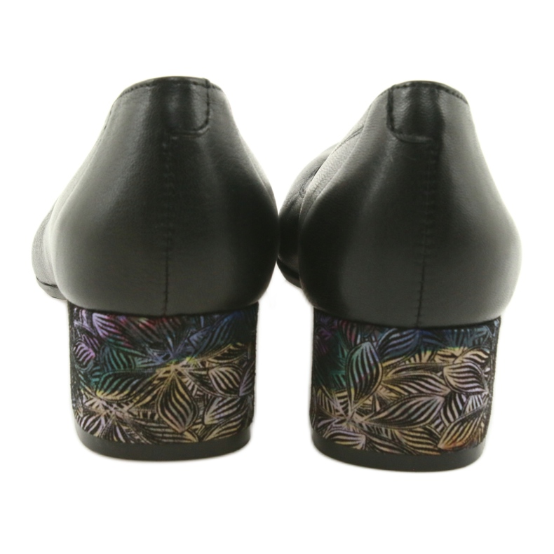 Arka Női bőr szivattyúk fekete 5627 5