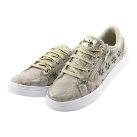 Sportlányok American Club ES13 arany csúszka fekete sárga 3