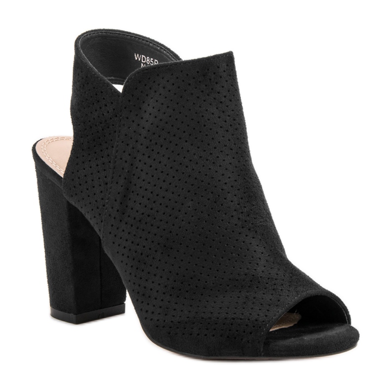 Seastar Fekete zárt szandál 1