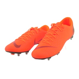 Nike Mercurial Vapor 12 Academy SG Pro M AH7376-810 futballcipő narancssárga 3