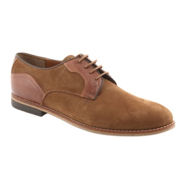 Badura férfi cipő Casual 3687 Brown barna 1