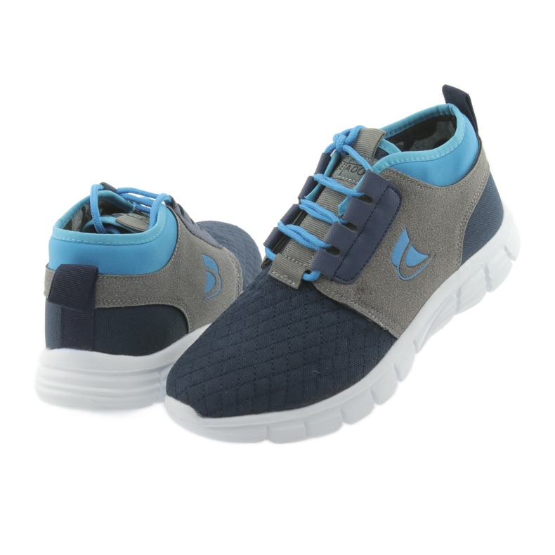 Befado gyermekcipő 23 cm -ig 516Y035 kék szürke sötétkék 4