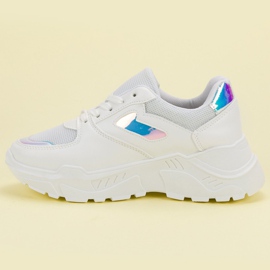 Fehér cipők Holo effektussal 1