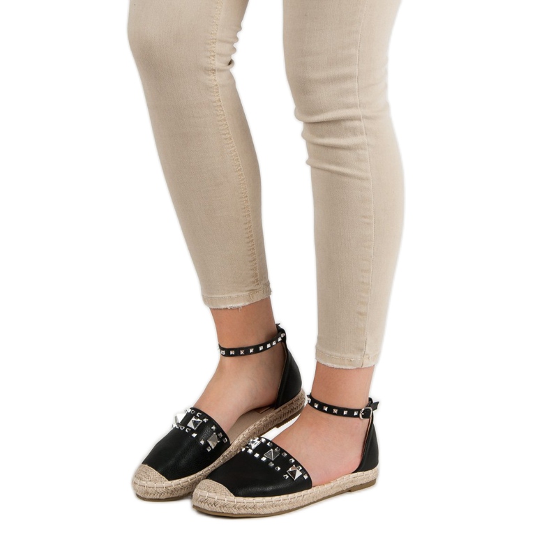 Bestelle Black Rock Espadrilles fekete 2