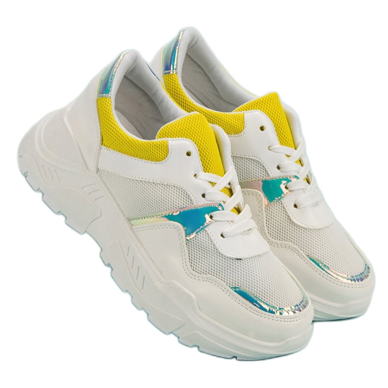 SHELOVET Kényelmes cipők fehér 2