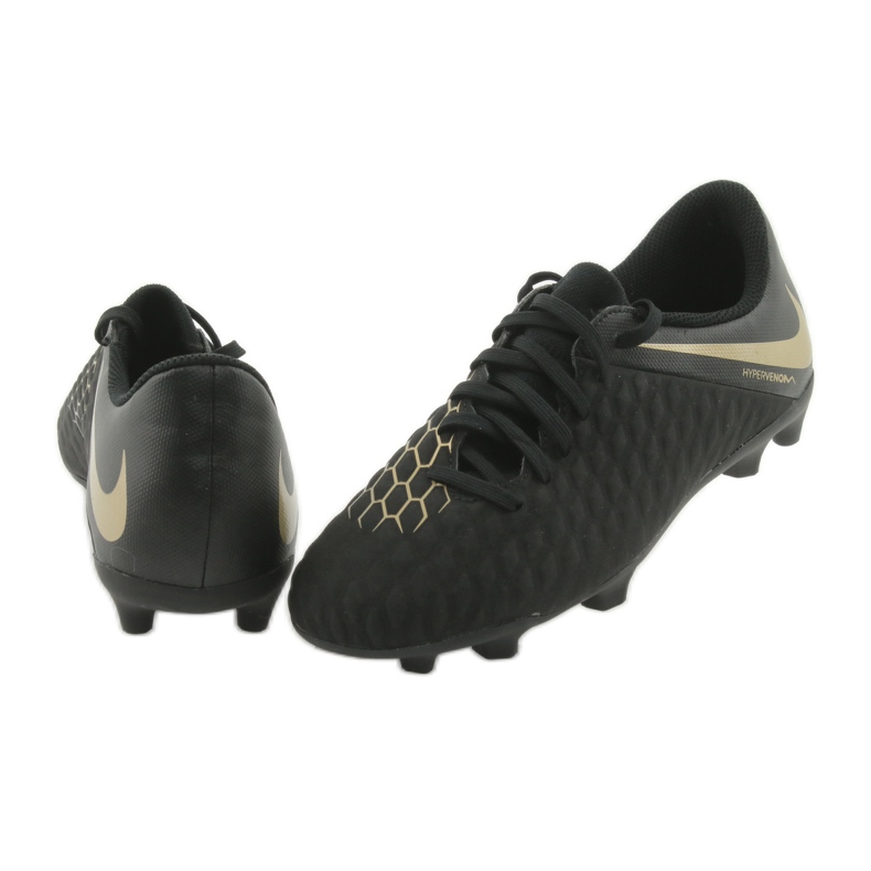 Nike Hypervenom Phantom 3Club FG Jr AJ4146-090 futballcipő fekete 4