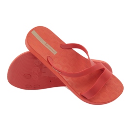 Ipanemai női flip -flops 26263 piros 4