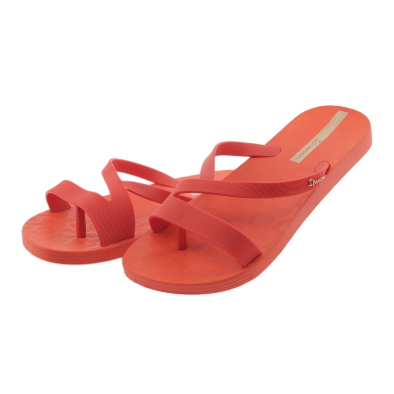 Ipanemai női flip -flops 26263 piros 3