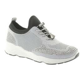 DK női sport FS19 szürke cirkonokkal fekete 1