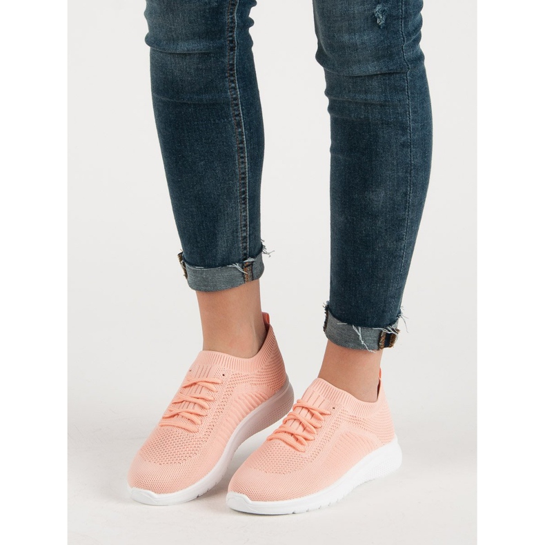 Primavera Könnyű textil lábbeli rózsaszín 1