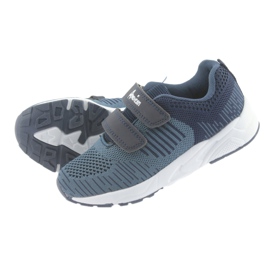 American Club Amerikai CA05 sötétkék tépőzáras sportcipő 5