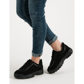 Fekete velúr cipők 2