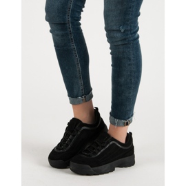 Fekete velúr cipők 1