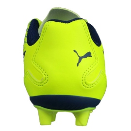 Puma Adreno Iii Fg Safety Junior 104049 10 db futballcipő aranysárga zöld 2