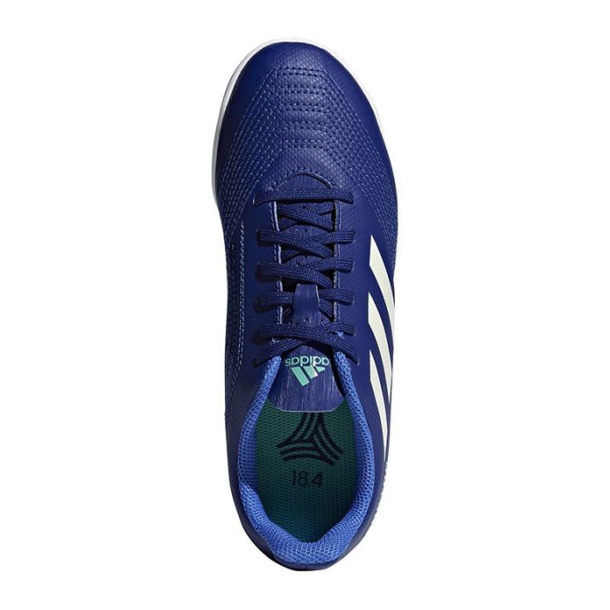 Adidas Predator Tango 18.4 In Jr CP9104 beltéri cipő kék kék 1