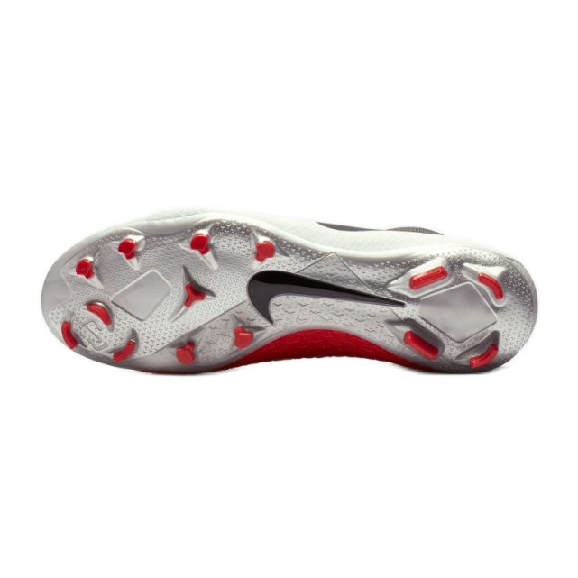 Nike Phantom Vsn Pro Df Fg AO3266-060 focicipő fehér szürke 2