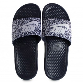 Nike Benassi Just Do It Print 631261-403 Slide fekete 1