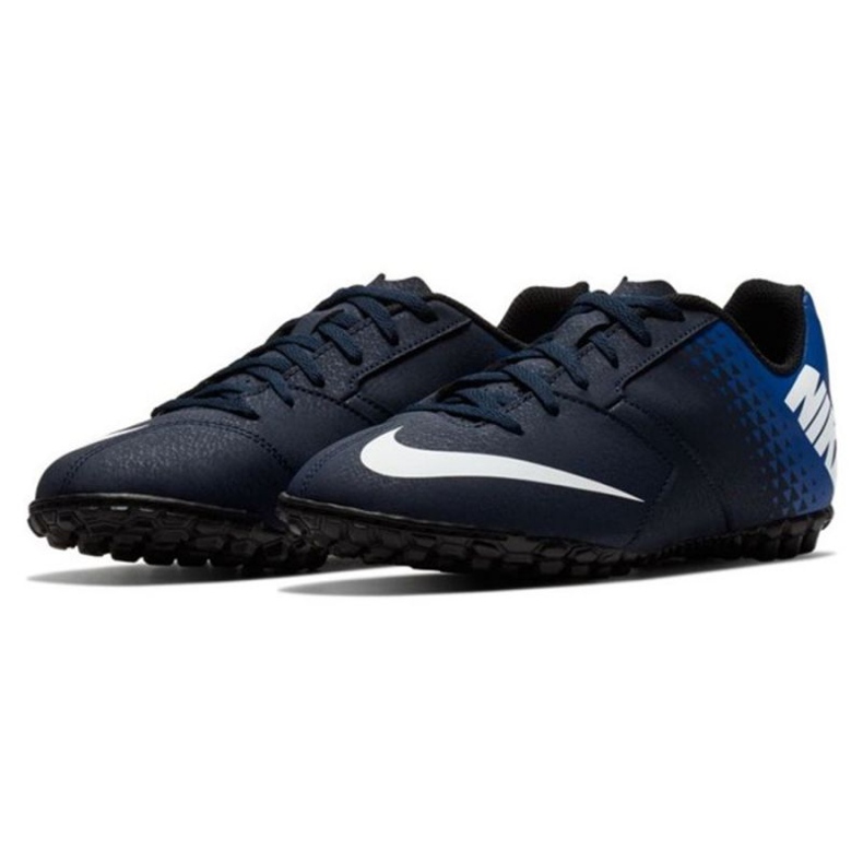 Nike BombaX Tf Jr 826488-414 futballcipő fekete fekete 2