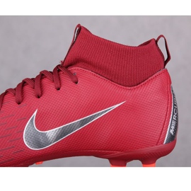 Nike Mercurial Superfly 6 Academy Gs Mg Jr AH7337-606 futballcipő piros piros 2