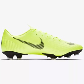 Nike Mercurial Vapor 12 Pro Fg M AH7382-701 futballcipő sárga sárga 1
