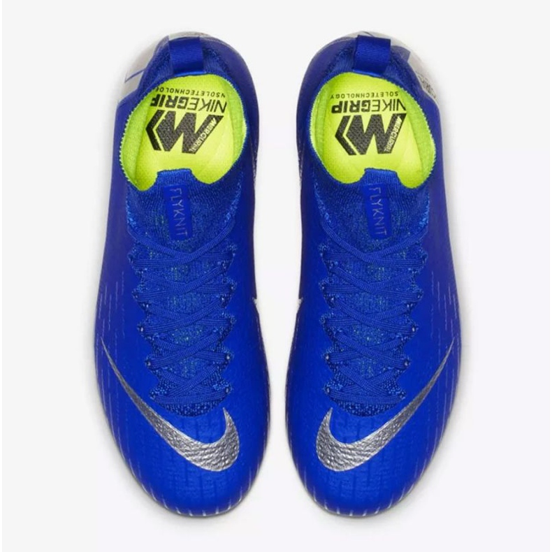 Nike Mercurial Superfly 6 Elite Fg Jr AH7340-400 futballcipő kék kék 2