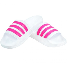 Adidas Adilette Shower F34914 papucs fehér rózsaszín 2