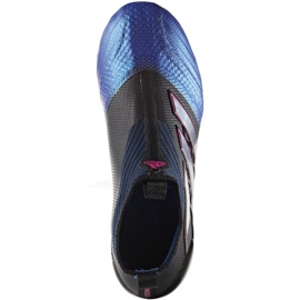Adidas Ace 17 + Purecontrol Fg Jr BA9819 futballcipő fekete fekete 1