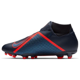 Nike Phantom Vsn Academy Df Fg M AO3258-440 futballcipő kék sötétkék 1