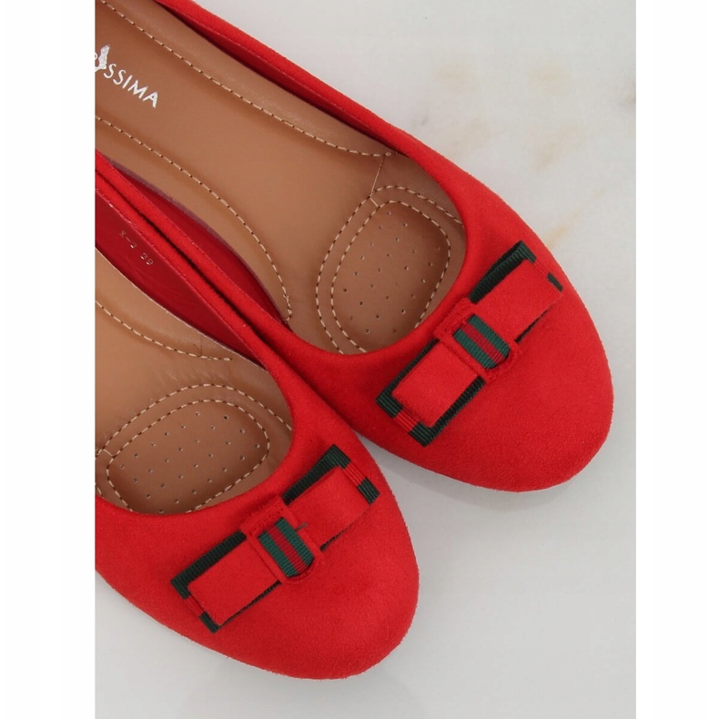 Piros női balerinák X-3 Rojo 1 Piros női balerinák X-3 Rojo 1
