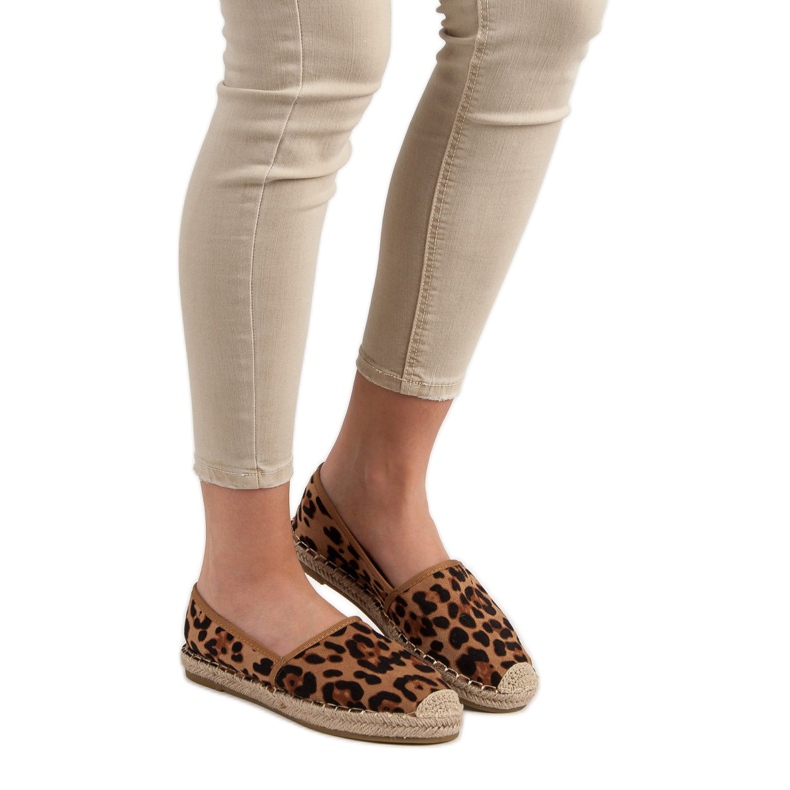 Foltos espadrillák barna 2 Foltos espadrillák barna 2
