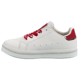 Fűzős sportcipő fehér 1