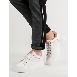 Sportcipő csillogással fehér 2