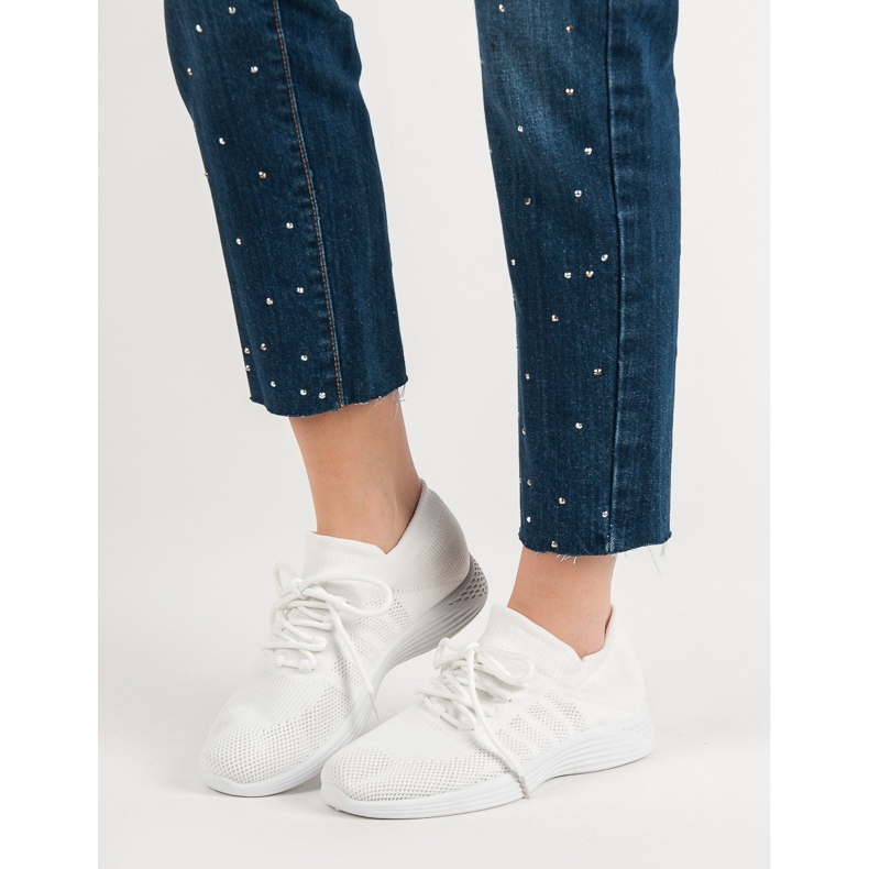 Textil sportcipő fehér 1