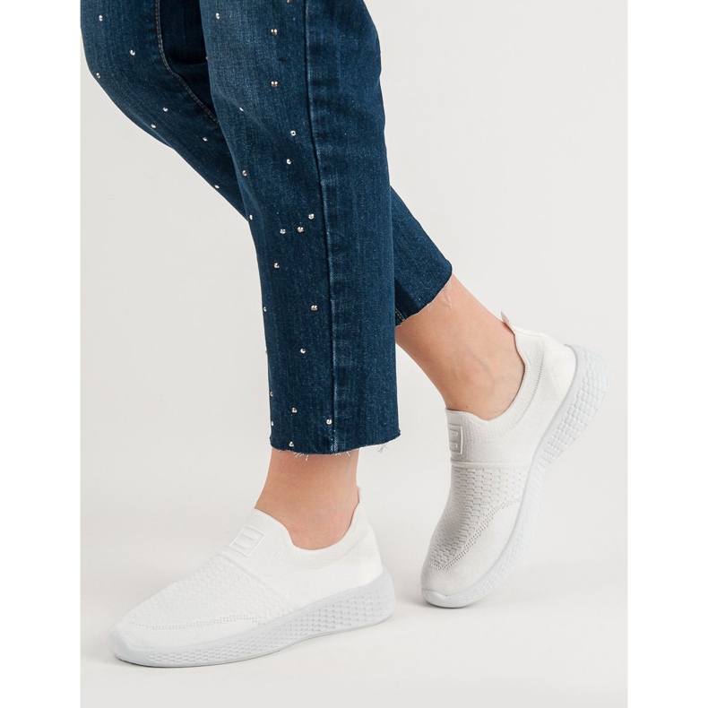 Weide Divatos textil lábbeli fehér 2