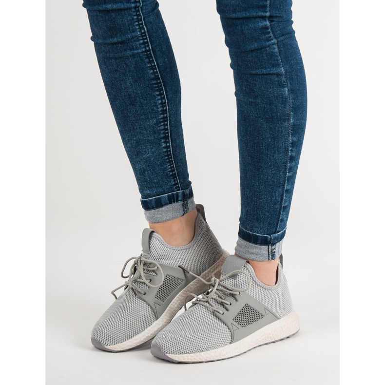 Csúsztatható sportcipő szürke 1