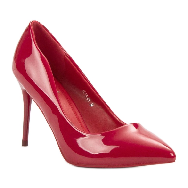 Small Swan Vörös lakkozott csapok piros 1