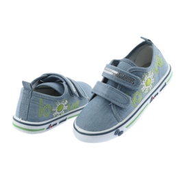 A kék farmer szereti az Atletico cipőket, bőrbetétet 4