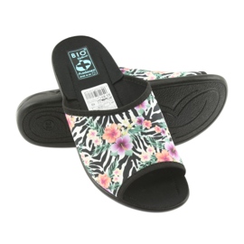Női zebra Adanex 23876 papucs fehér fekete sokszínű 4 Női zebra Adanex 23876 papucs fehér fekete sokszínű 4