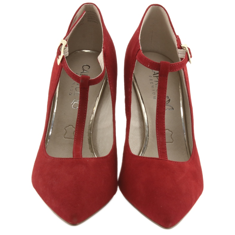 Piros női szivattyúk Caprice 24400 3