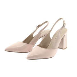 Női szandál a Caprice postán 29604 rózsaszín 3