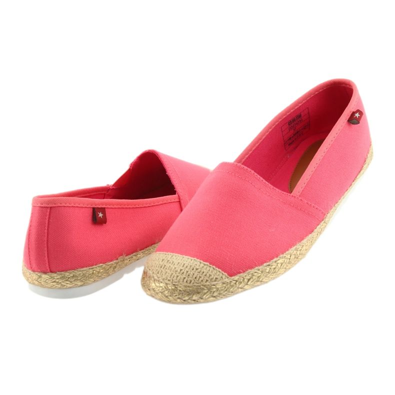 Big Star Női Espadrilles 274731 Pink-Coral rózsaszín 4
