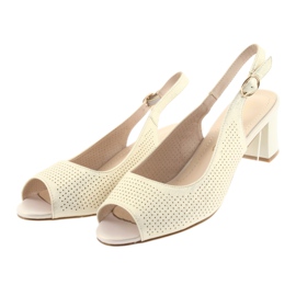 Szandálok Sergio Leone 794 arany posztján aranysárga 3