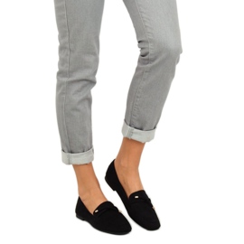 Fekete Női fekete cipók 7115-P Fekete 2