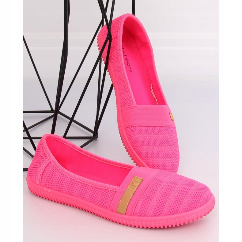Női fukszia balerinák XJ-2959 Fuxia rózsaszín 1