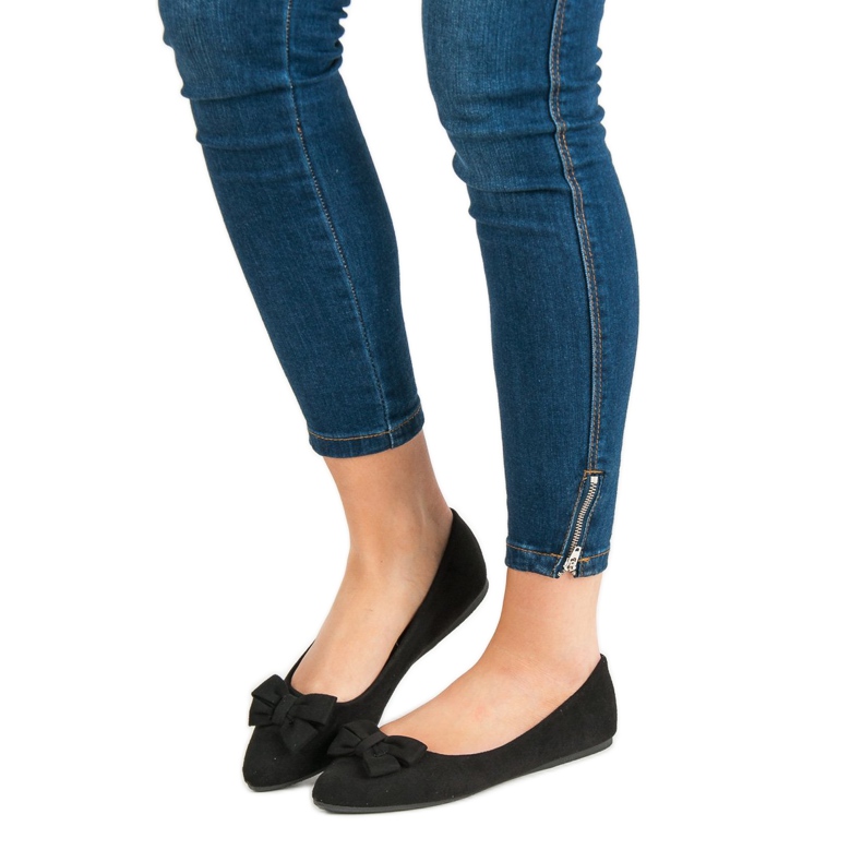 Ch. Creation Velúr balerina Spitzben fekete 1 Ch. Creation Velúr balerina Spitzben fekete 1